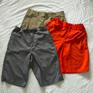 Lot of 3 YXL Golf Shorts